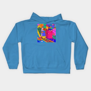 Dancefloor  Original vector Kids Hoodie